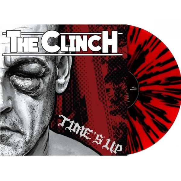 Clinch The - Times's Up (Red W/ Black Splatter V in the group VINYL / Upcoming releases / Pop-Rock at Bengans Skivbutik AB (5685677)