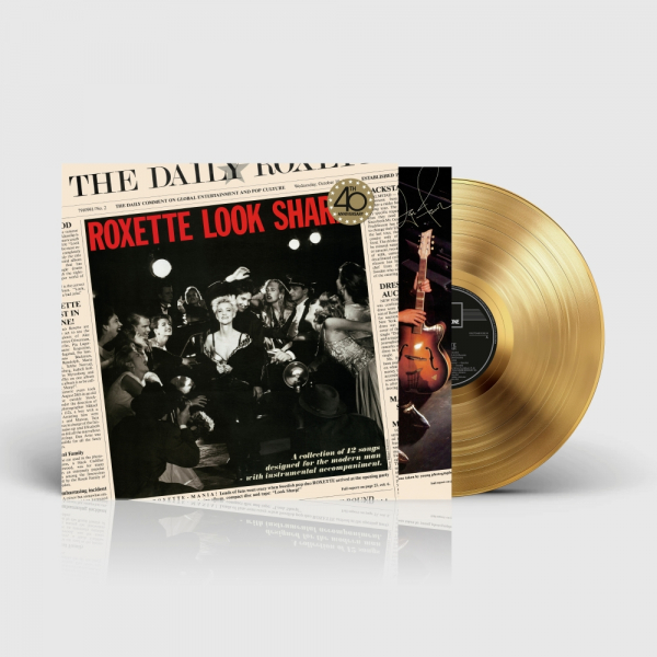 Roxette - Look Sharp (Ltd Gold Vinyl) in the group VINYL / Upcoming releases / Pop-Rock at Bengans Skivbutik AB (5685721)