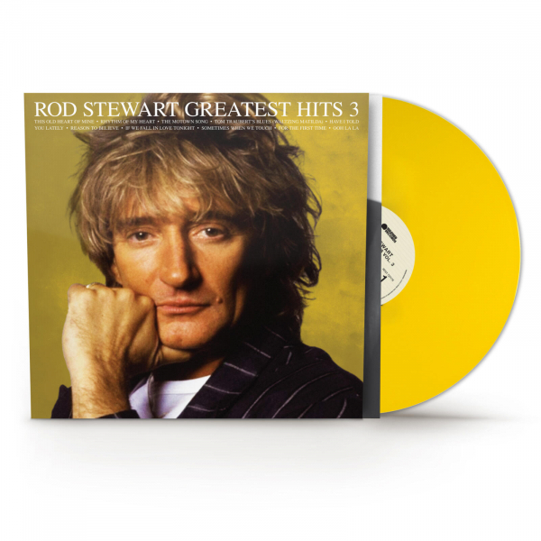 Rod Stewart - Greatest Hits, Vol. 3 (Ltd Yellow Vinyl Rocktober) in the group VINYL / Upcoming releases / Pop-Rock at Bengans Skivbutik AB (5685731)