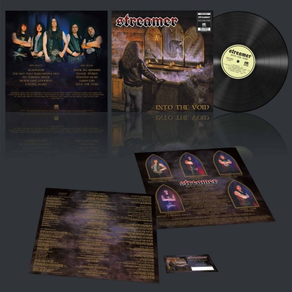 Streamer - Into The Void (Black Vinyl Lp) in the group VINYL / Upcoming releases / Hårdrock at Bengans Skivbutik AB (5685831)