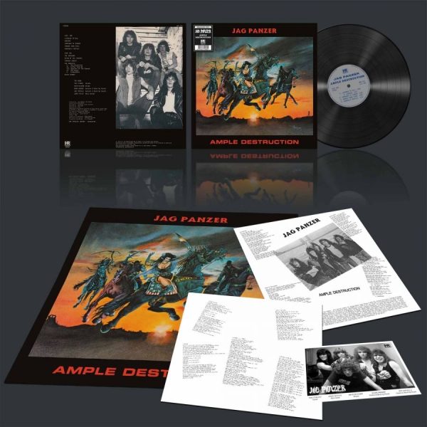 Jag Panzer - Ample Destruction (Black Vinyl Lp) in the group VINYL / Upcoming releases / Hårdrock at Bengans Skivbutik AB (5685835)