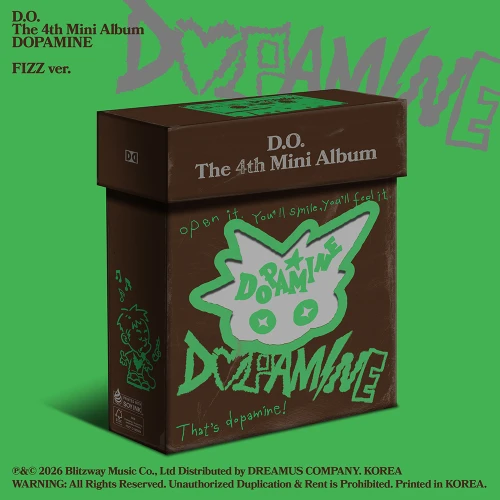 D.O. (Exo) - Dopamine (Fizz Ver.) in the group CD / Upcoming releases / K-Pop at Bengans Skivbutik AB (5686140)