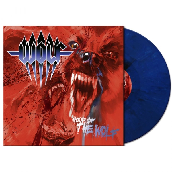 Wolf - Hour Of The Wolf (Blue Marbled Viny in the group VINYL / Hårdrock at Bengans Skivbutik AB (5686251)