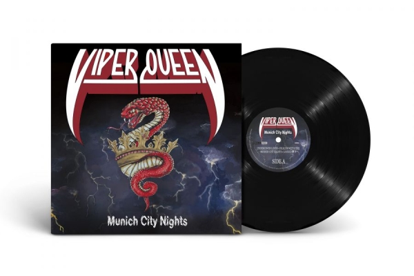 Viper Queen - Munich City Nights (Black Vinyl Lp) in the group VINYL / Hårdrock at Bengans Skivbutik AB (5686254)