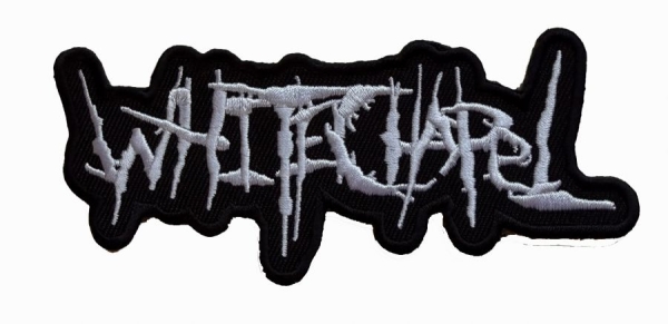 Whitechapel - Patch Shaped Old School Logo (5,1 X in the group MERCH at Bengans Skivbutik AB (5686277)