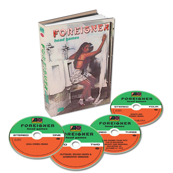 Foreigner - Head Games (Limited 3Cd, 1Br Box) in the group MUSIK / CD+Blu-ray / Kommande / Pop-Rock at Bengans Skivbutik AB (5686310)