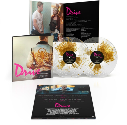 Cliff Martinez - Drive Ost (Clear & Gold Splatter Vinyl) (2Lp) in the group VINYL / Upcoming releases / Pop-Rock at Bengans Skivbutik AB (5686476)