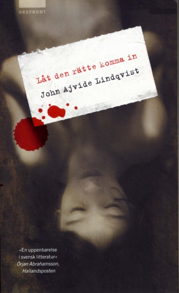 John Ajvide Lindqvist - Låt Den Rätte Komma In in the group OTHER / Books at Bengans Skivbutik AB (5686496)