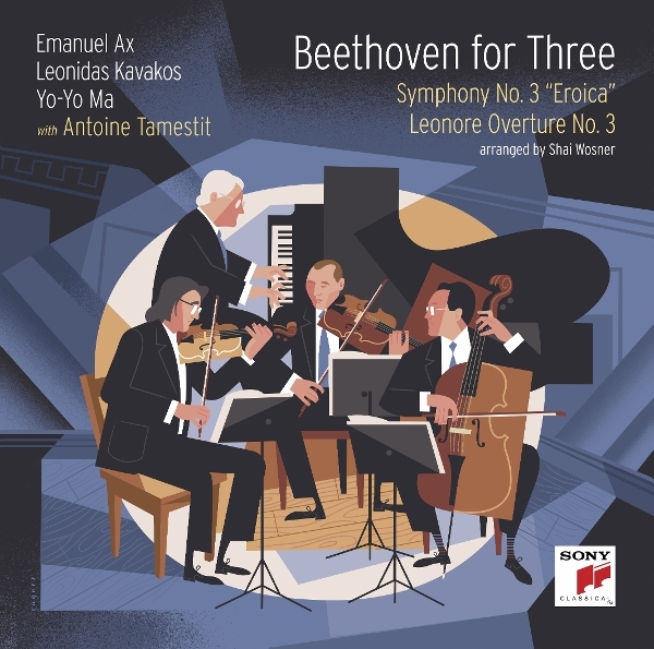 Yo-Yo Ma Leonidas Kavakos Emanuel Ax Antoine Tamestit - Beethoven For Three: Symphony No. 3 