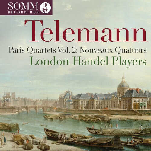 Telemann G P - Paris Quartets, Vol. 2 - Nouveaux Q in the group CD / Klassiskt at Bengans Skivbutik AB (5686583)