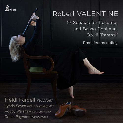 Robert Valentine - 12 Sonatas For Recorder And Basso C in the group CD / Klassiskt at Bengans Skivbutik AB (5686585)