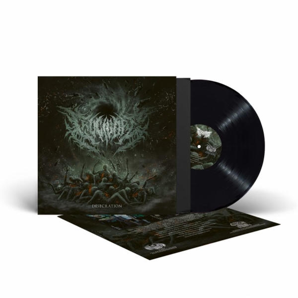 Crucivore - Desecration (Black Vinyl Lp) in the group VINYL / Hårdrock at Bengans Skivbutik AB (5686619)