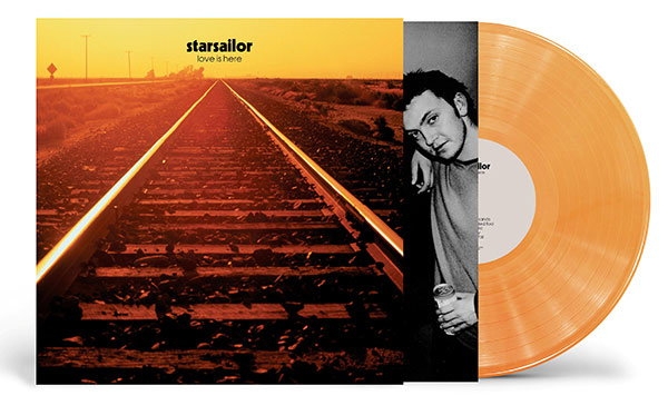 Starsailor - Love Is Here (Orange Vinyl) in the group VINYL / Pop-Rock at Bengans Skivbutik AB (5686735)