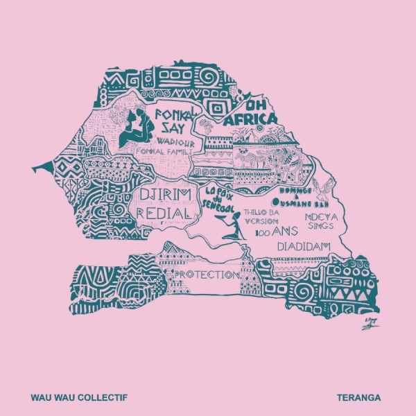 Wau Wau Collectif - Teranga in the group VINYL / Upcoming releases / Pop-Rock at Bengans Skivbutik AB (5686802)