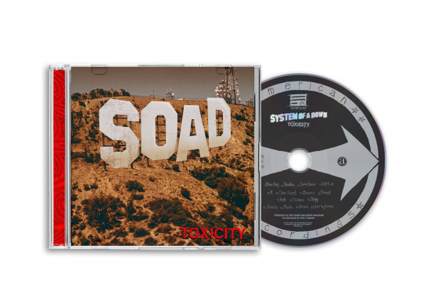 System Of A Down - Toxicity (25Th Anniversary Cd) in the group CD / Upcoming releases / Hårdrock,Pop-Rock at Bengans Skivbutik AB (5687191)