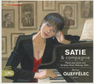 Queffelec Anne - Satie & Compagnie in the group CD / Klassiskt,Övrigt at Bengans Skivbutik AB (568723)
