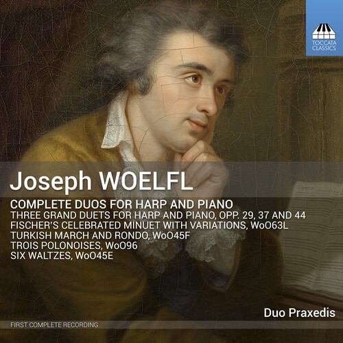 Joseph Wolfl - Complete Duos For Harp And Piano in the group OUR PICKS / Frontpage - CD New & Forthcoming at Bengans Skivbutik AB (5687233)