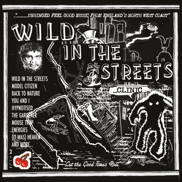Clinic - Wild In The Streets (Blue Vinyl) in the group VINYL / Upcoming releases / Pop-Rock at Bengans Skivbutik AB (5687398)