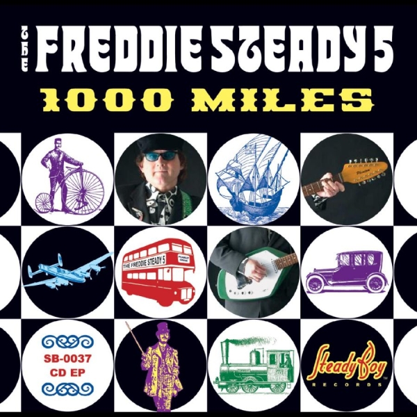 The Freddie Steady 5 - 1000 Miles Ep in the group CD / Bestsellers at Bengans Skivbutik AB (5687926)