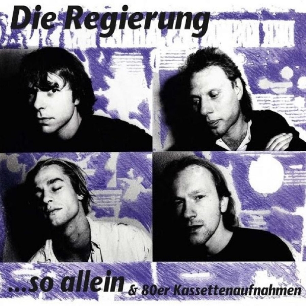 Regierung Die - So Allein & 80Er Kassettenaufnahmen in the group VINYL / Bestsellers at Bengans Skivbutik AB (5688036)