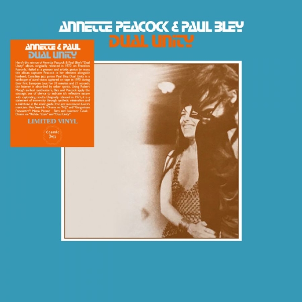 Peacock Annette & Paul Bley - Dual Unity in the group VINYL / Bestsellers at Bengans Skivbutik AB (5688117)