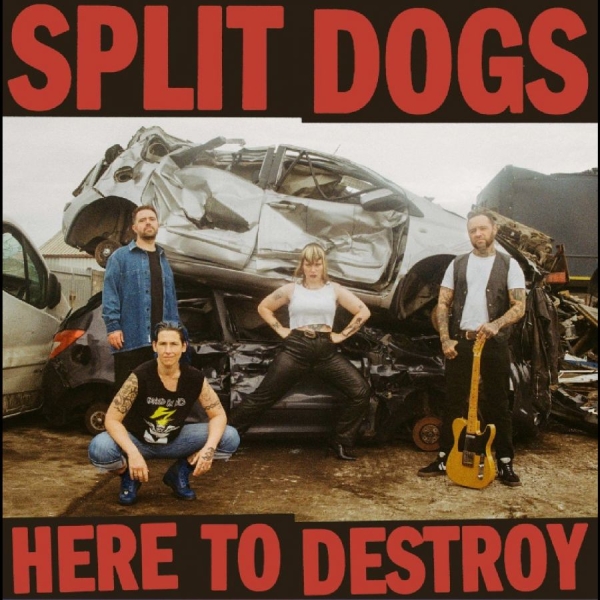 Split Dogs - Here To Destroy in the group VINYL / Bestsellers at Bengans Skivbutik AB (5688189)