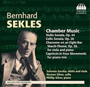 Sekles - Chamber Music in the group CD / Klassiskt at Bengans Skivbutik AB (568822)