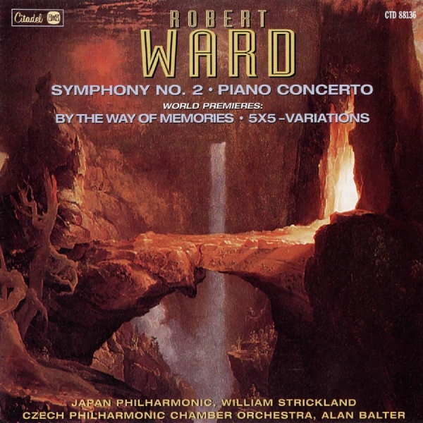 Robert Ward - Robert Ward: Symphony No. 2/Piano C in the group CD / Bestsellers at Bengans Skivbutik AB (5688742)