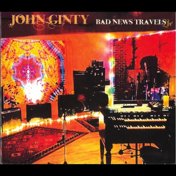 John Ginty - Bad News Travels: Live in the group CD / Bestsellers at Bengans Skivbutik AB (5688805)