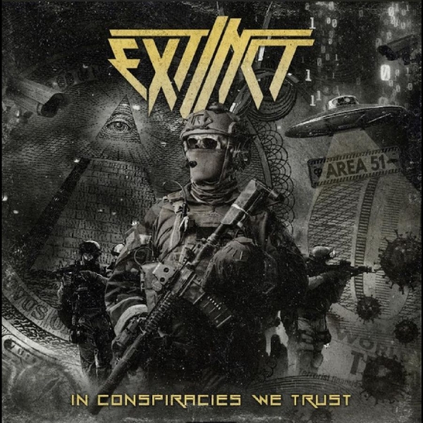 Extinct - In Conspiracies We Trust in the group CD / Bestsellers at Bengans Skivbutik AB (5688870)