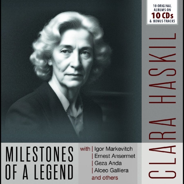 Haskil Clara - Clara Haskil - 10 Original Albums in the group CD / Pop-Rock at Bengans Skivbutik AB (5688904)