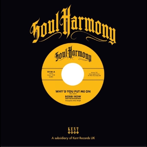 Bobbi Row & The Englishmen / The Qu - Why'd You Put Me On / Ain't That Ki in the group VINYL / Upcoming releases / Pop-Rock at Bengans Skivbutik AB (5689535)