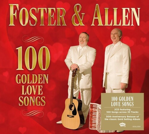 Foster & Allen - 100 Golden Love Songs in the group CD / Pop-Rock at Bengans Skivbutik AB (5689589)