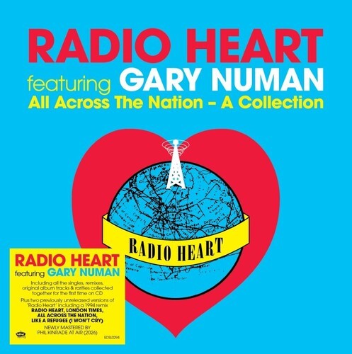 Radio Heart Featuring Gary Numan - All Across The Nation - A Collectio in the group CD / Pop-Rock at Bengans Skivbutik AB (5689838)