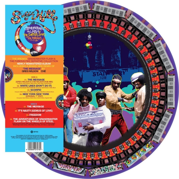 Grandmaster Flash & The Furious Five - The Breaks: Grandmaster Flash & The Furious Five Definitive Collection (Zoetrope Vinyl) in the group VINYL / Upcoming releases / Hip Hop-Rap at Bengans Skivbutik AB (5689895)