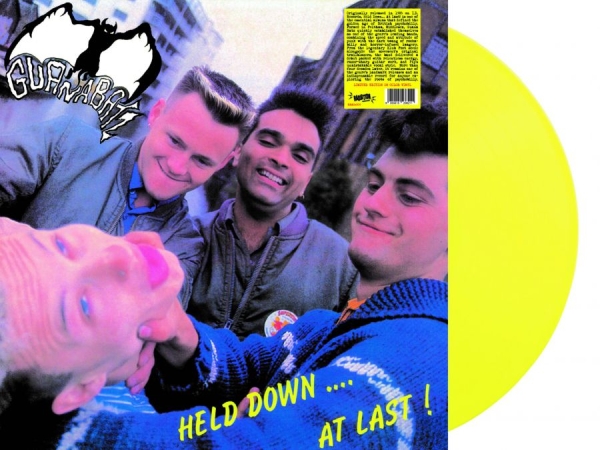 Guana Batz - Held Down At Last (Yellow Vinyl Lp) in the group VINYL / Pop-Rock at Bengans Skivbutik AB (5690038)