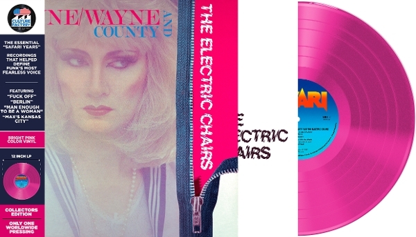 Wayne County & The Electric Chairs - The Best Of The Safari Years in the group VINYL / Upcoming releases / Punk at Bengans Skivbutik AB (5690085)