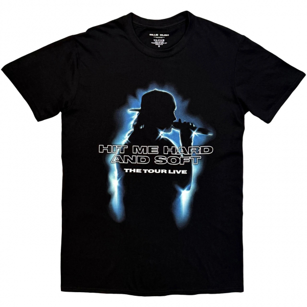 Billie Eilish - Hmhas Tour Live Uni Bl T-Shirt in the group MERCHANDISE / T-shirt / Nyheter / Pop-Rock at Bengans Skivbutik AB (5690217r)