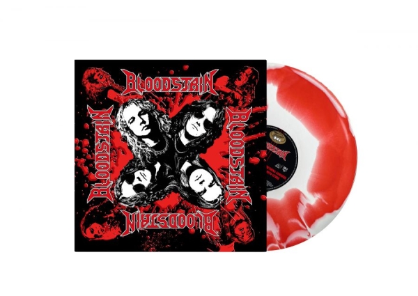 Bloodstain - S/T (Red/White Inkspot Vinyl) in the group VINYL / Upcoming releases / Hårdrock at Bengans Skivbutik AB (5690302)