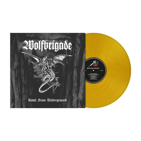Wolfbrigade - Howl From Underground (Gold Metalli in the group VINYL / Upcoming releases / Hårdrock at Bengans Skivbutik AB (5690343)