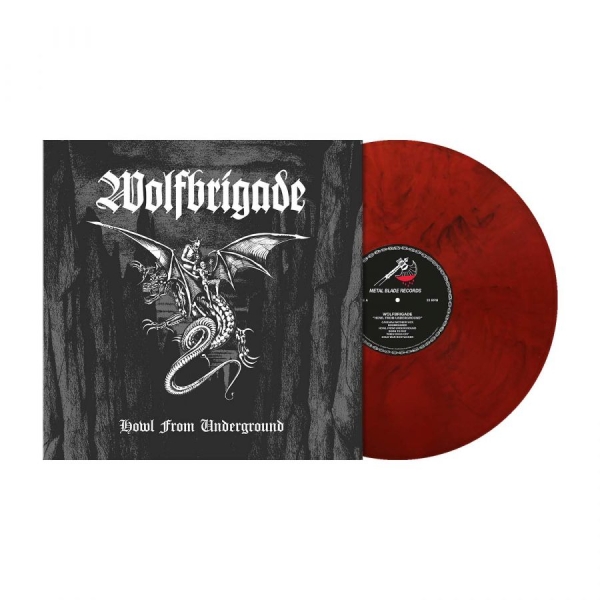 Wolfbrigade - Howl From Underground (Red/Black Ma in the group VINYL / Upcoming releases / Hårdrock at Bengans Skivbutik AB (5690344)