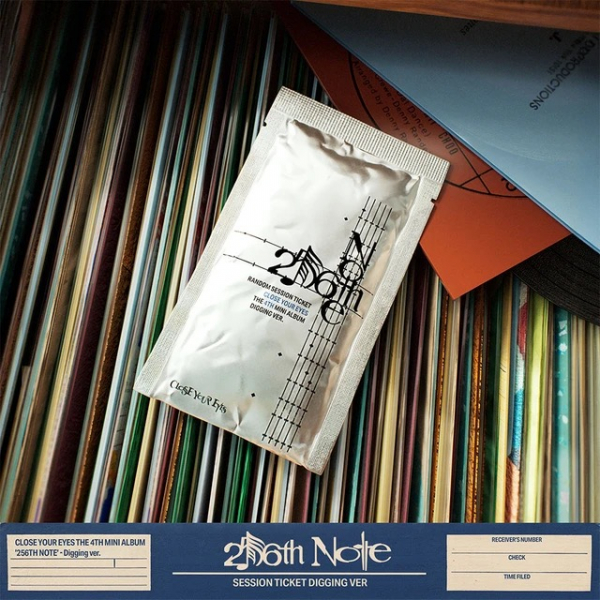 Close Your Eyes - 256th Note (Digging Ver.) in the group MERCHANDISE / Merch+Code / Kommande / K-Pop at Bengans Skivbutik AB (5690491)