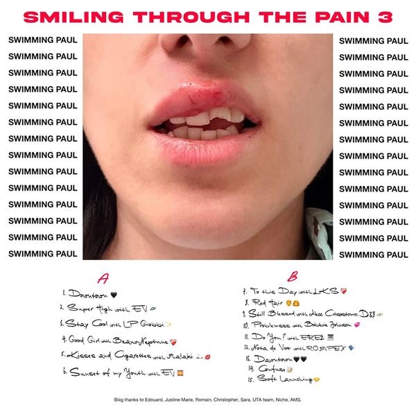 Swimming Paul - Smiling Through The Pain 3 in the group VINYL / Most Pre-Ordered at Bengans Skivbutik AB (5690685)