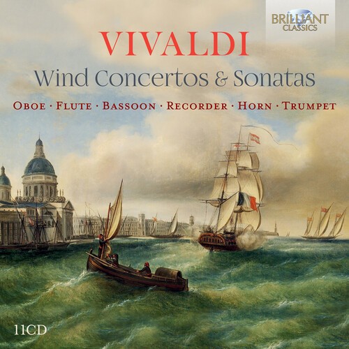 Antonio Vivaldi - Wind Concertos & Sonatas in the group CD / Klassiskt at Bengans Skivbutik AB (5690746)
