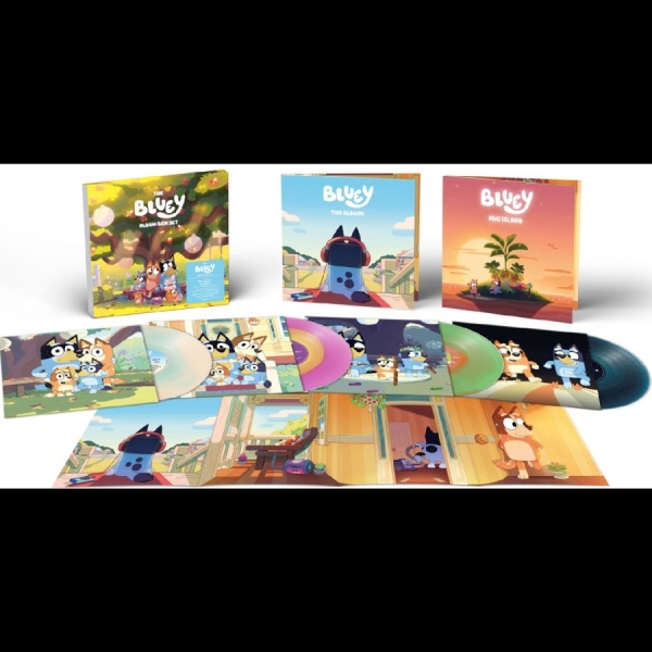Bluey - The Bluey Album in the group VINYL / Upcoming releases / Pop-Rock at Bengans Skivbutik AB (5691088)
