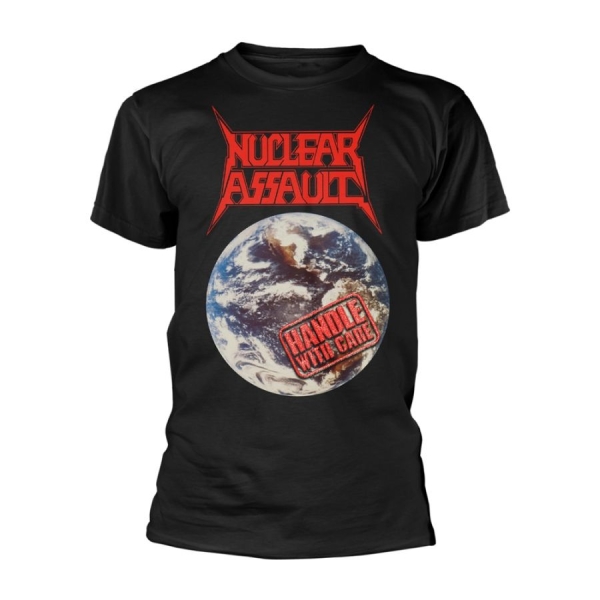 Nuclear Assault - T/S Handle With Care (Xl) in the group MERCHANDISE / T-shirt / Kommande / Hårdrock at Bengans Skivbutik AB (5691224)
