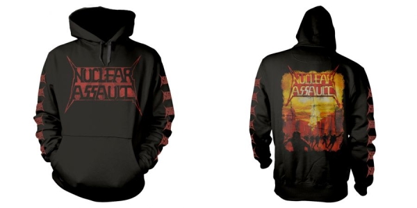 Nuclear Assault - Hood - Game Over (Xxl) in the group MERCHANDISE / Hoodies / Kommande / Hårdrock at Bengans Skivbutik AB (5691232)