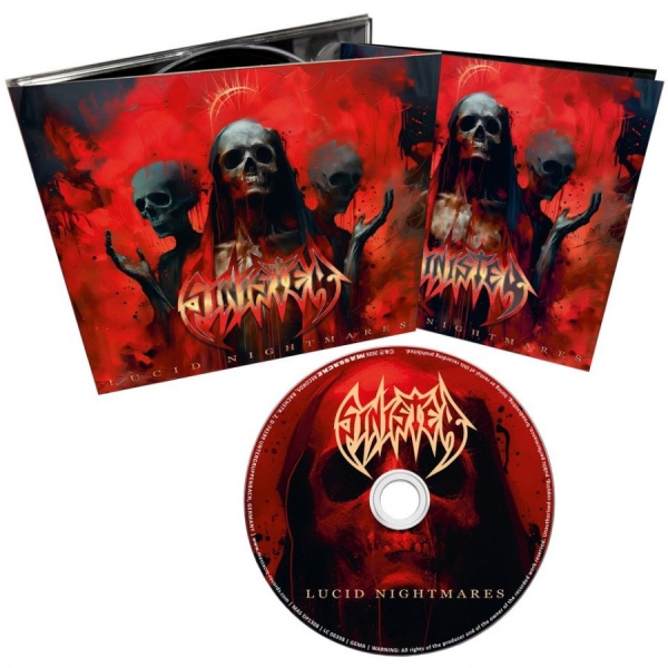Sinister - Lucid Nightmares (Digipack) in the group CD / Upcoming releases / Hårdrock at Bengans Skivbutik AB (5691355)