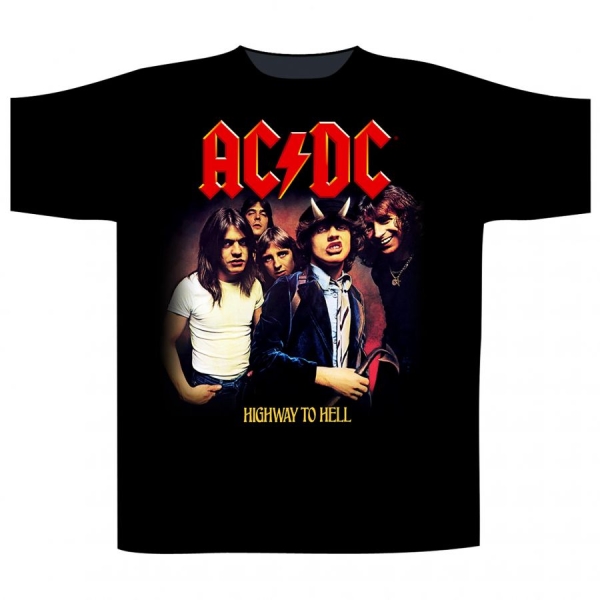 Ac/Dc - T/S Higway To Hell (L) in the group MERCHANDISE / T-shirt / Kommande / Hårdrock at Bengans Skivbutik AB (5691370)