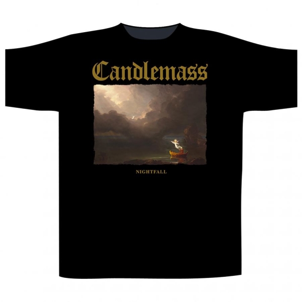 Candlemass - T/S Nightfall (Xl) in the group MERCHANDISE / T-shirt / Kommande / Hårdrock at Bengans Skivbutik AB (5691383)